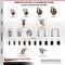 Service Caster 3 Inch 316SS High Temp Glass Filled Nylon 1-1/8 Inch Stem Caster Brake SCC, 2PK SCC-SS316EX20S314-GFNSHT-2-TLB-2-118 - alternate 4